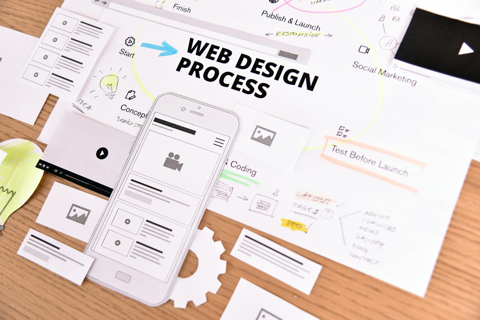 website design and developmet process